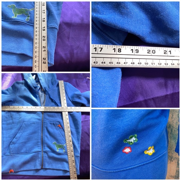 π PINK Victoriaβs Secret hoodie w/ dog & .... - Picture 2 of 7